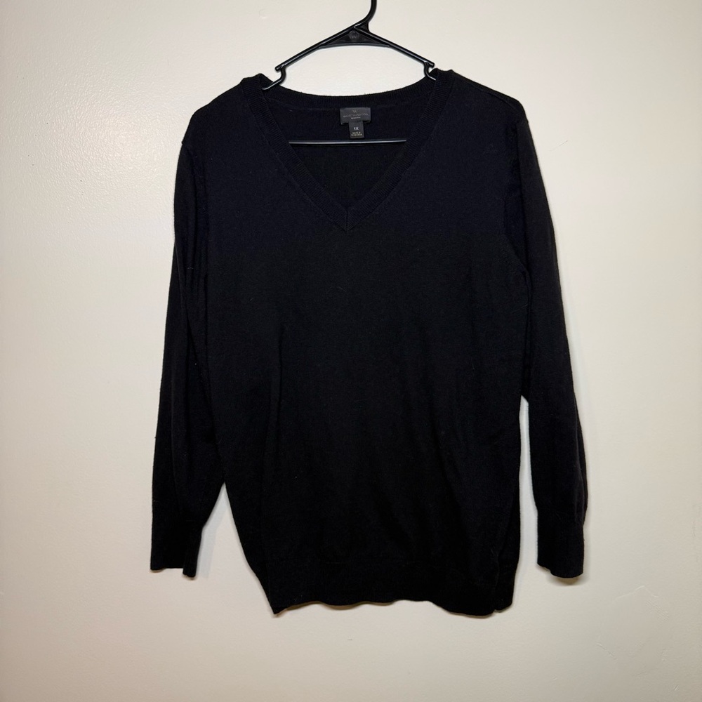 Worthington Women's Black V-Neck Sweater